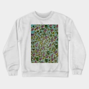 Grapes and plasticized vines Crewneck Sweatshirt